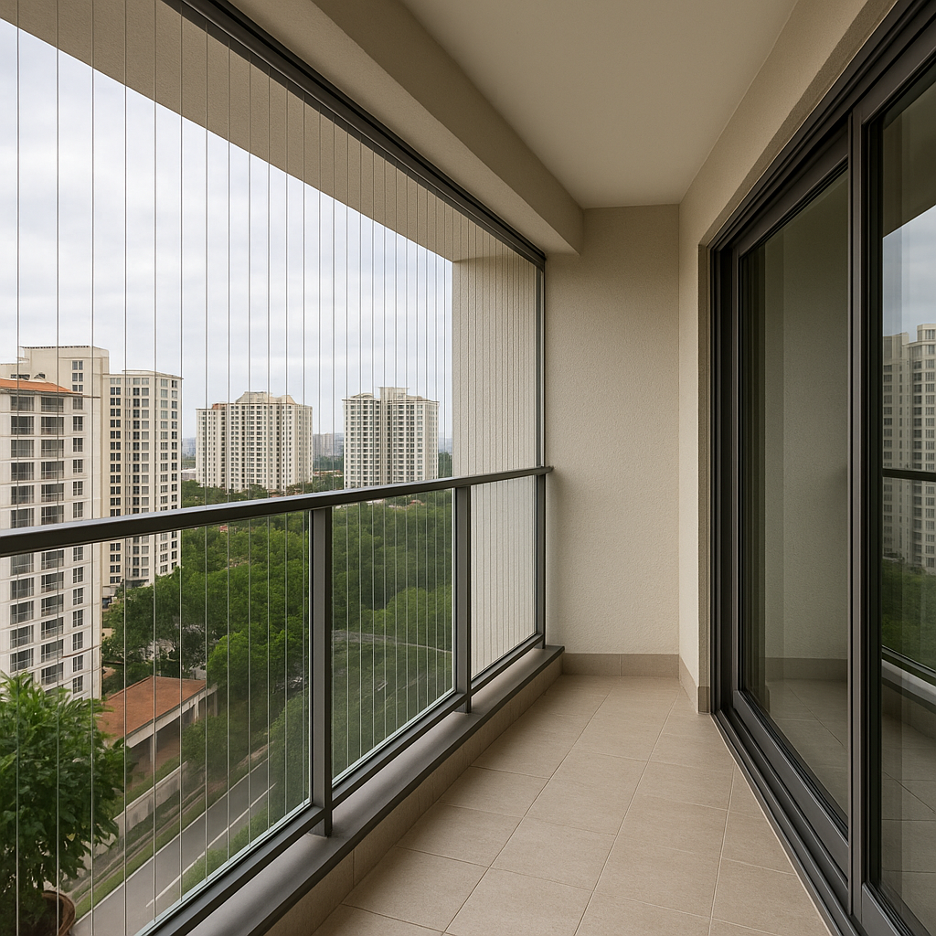 Invisible Grill Installation - TRK Home Traders