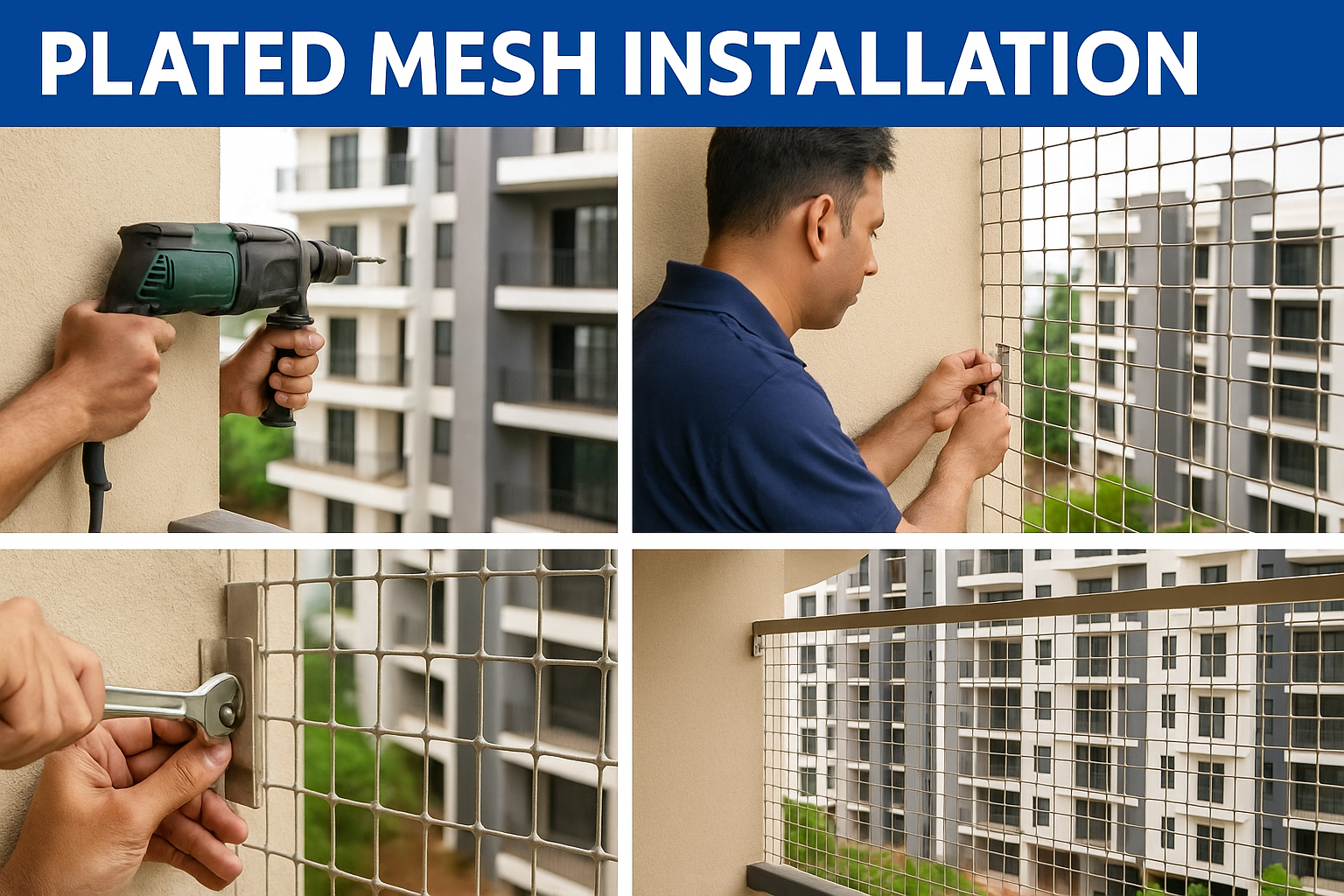 Plated Mesh Installation Process Step by Step Guide